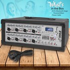 Pyle 8-channel Bluetooth Audio Pa Mixer  multi-source Audio Control  800 Watt