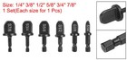 6pcs Swaging Tool Drill Bit Set Tube Expander 1 4  3 8  1 2  5 8  3 4  7 8 
