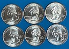 U s  Complete Territory Quarter Set 2009 - 6 Uncirculated Coins