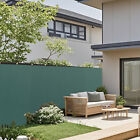 50  Privacy Fence Screen Heavy Duty Fencing Mesh Shade Net Cover For Garden Grn