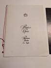 Phantom Of The Opera Playbill   Program Ahmanson Los Angeles Premiere 5 31 1989 