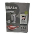 Beaba Babycook Solo 4-in-1 Baby Food Processor  Steam Cook  Blend  Cloud Gray 