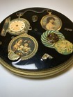 Vintage Antique Style Clock Collage Victorian Ornate Wall Art Mixed Media