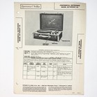 1947 Continental E Phono Radio Model 82 Wire Schematic Service Manual Vintage