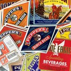 66 Assorted Vintage Original 1920s-1940s Soda Bottle Label Collection Unused Lot