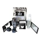 Bold Black Dark Brown Medium Brown Light Brown Hair Fibers Pump Fiberhold Set