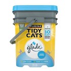 2 Pack Purina Tidy Cats Clumping Cat Litter  Glade Clear Springs Deodorizing 35l