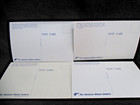 4 Unused Vintage Pan Am Postcards  1944-1957 Logo