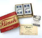 Vintage Game Of Flinch Card Game By Parker Brothers  1938 - 100  Complete