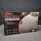 Penn Premium Easy Setup Badminton Set New 4 Rackets Shuttlecocks Outdoor Game