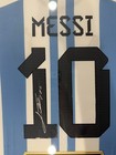 Lionel Messi Leo Signed Framed Authentic Adidas Argentina Jersey W  Icons Coa