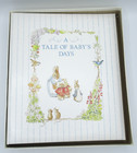 Vintage Beatrix Potter Peter Rabbit Baby Album Book Tale Of Baby s Days 9x11 New