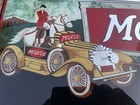 Vintage Moxie Drug Store Mirror Sign Pardee Drug Co Advertising 