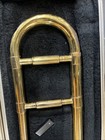 Holton Trombone Tr602 Collegiate Vintage Brass Case Untested