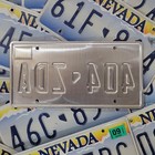 Nevada License Plate     free         1 Random Silver State Tag   Read Description