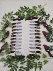 Lot Of 20 Handmade Damascus Steel Skinner Hunting Knives 6inch