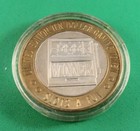 Ltd  Ed  Ten Dollar  999 Silver Gaming Token  Slots A Fun Casino Las Vegas Nv