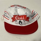 3 Vintage 80   s Coors Beer 100  Cotton Painters Hat  Adolph Coors Twist Cap Used
