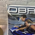 O brien Super Screamer Inflatable 2 Rider Towable Boating With Tow Strap Blue