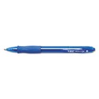 Bic Velocity Retractable Ball Pen Blue Ink 1 6 Mm 36 pack Vlgb361be
