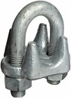3 8  Drop Forged Heavy Duty Galvanized Wire Rope Clips  100-pack 