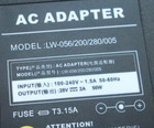 New Ac Adapter Model Lw-056 200 280 005  28v 2a 56w  3 Pin Round Output