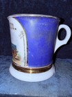 Occupational Shaving Mug  Horse Drawn Light Oil Delivery Wagon