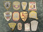 Vintage Lot Collection Assortment Of Twelve  12  Police Patches
