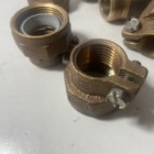 Lot Of 3 4  Mcd Mcdonald Brass Valve Adapters Cts Parts Lot As Found