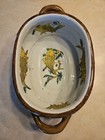 Porcelain Chinese Foot Bath Planter Hand Paint Koi Fish Floral