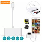 Usb Card Reader Adapter Usb Micro Sd Memory Slot Compatible W  Iphone Ipad Ipod