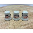 Vintage U s  Presidents Porcelain Thimbles Set Of 3 Polk Garfield Ford Political