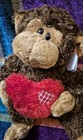 Ty Classic  hartwell  Adorable Soft Cuddly Valentine Monkey Mwmts 2007