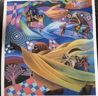 1980s Harriet Tubman Sanctuary  Bilingual Poster Syracuse Cultural Workers 17x22