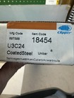 Clipper U3c24 Belt Fasteners 18454 Coated Steel 24   box Of 10  New Free Ship