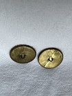 Lot Of 34 Vintage Unique Buttons Mix Metal Plastic Wood   All Sizes Antique