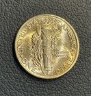 1941 10c Mercury Dime - 90  Silver          - Uncirculated