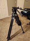 Manfrotto 350mvb Tripod With 526 Fluid Motion Tv Camera Head