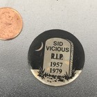 Sid Vicious Rip 1957-1979 Pin Button Badge Rare Vintage Punk Rock Sex Pistols