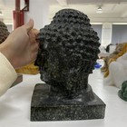 11 4lb 7 6 natural Kambaba Jasper Buddha Statue Crystal Heal Quartz Carved Decor