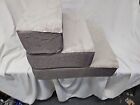 Zinus Small Easy Pet 3 Stairs Ramp Ladder Dog Cat Animal Steps Foam Washable