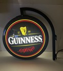 Nice Large Vintage Guinness Lighted Pub Sign Can Mount On Wall Working