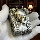 Heavy Armor Tank Lighter - Handcrafted Steampunk Design   Gift   Zippo