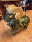 Vintage Ceramic Bitossi Style Mid Century Modern Ram Figure About 6 5 t X 6 5 l