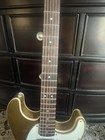 Squier Paranormal Custom Nashville Stratocaster Electric Guitar - Aztec Gold