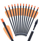 60pcs 7 5-inch Carbon Crossbow Bolts Hunting Pistol Crossbow Arrows 2  Vanes Us