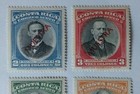 Costa Rica Airmail  speciman  Stamps  1947  Sc c141-44  Mint  Nh  Og  Cmpt Set