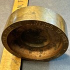 William Skinner Holyoke  Ma Bronze Advert Paperweight Silk Satin Mohair   Indian