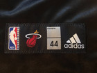 Adidas Official Nba Dwayne Wade  3 Miami Heat Stitched Jersey Size 44