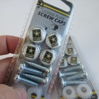 2 Packs Lot U s  Army License Plate Screw Caps Pack Of 4 New Ea